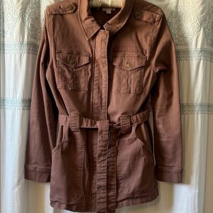 Market & Spruce Brown Utility Jacket
